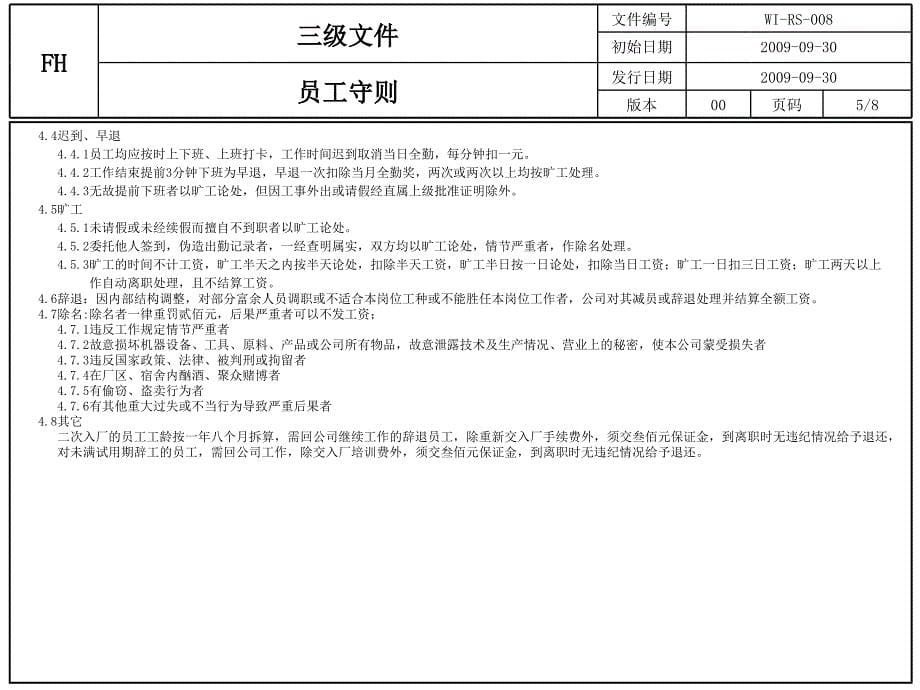 WI-RS-008-00---员工手册_第5页