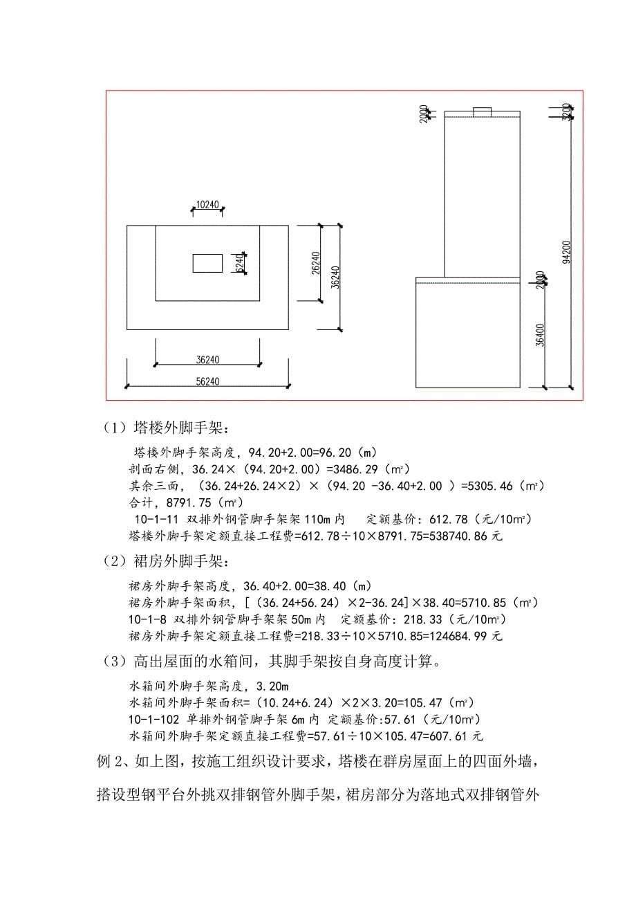 精品资料（2021-2022年收藏）脚手架定额_第5页