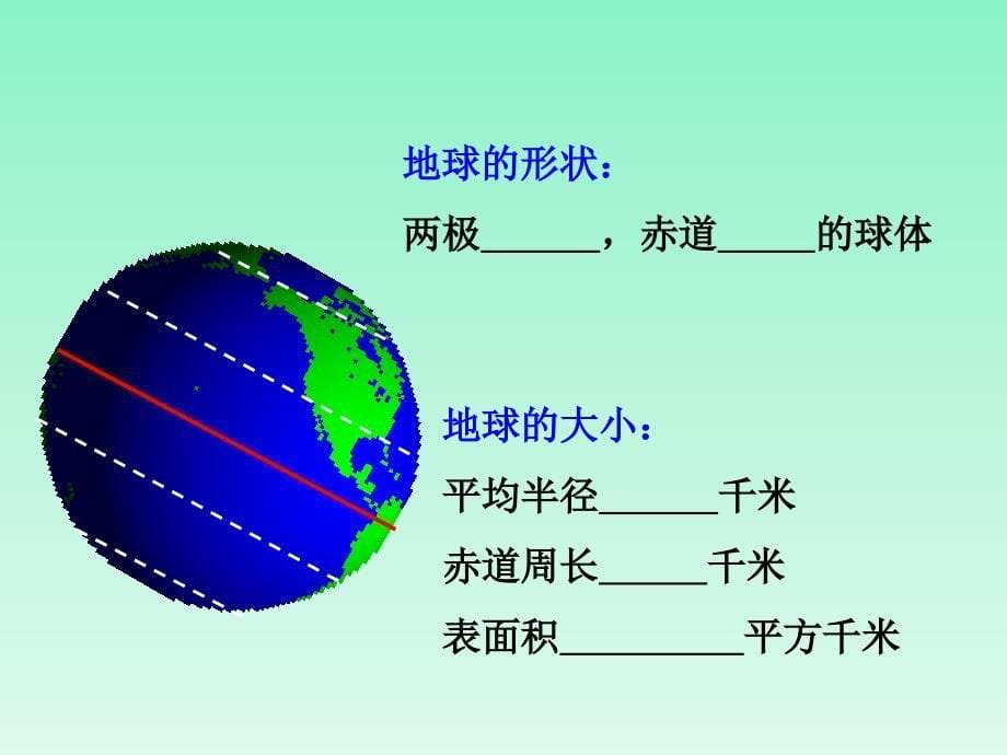 地理第二章地球的面貌复习课件2湘教版七年级上_第5页