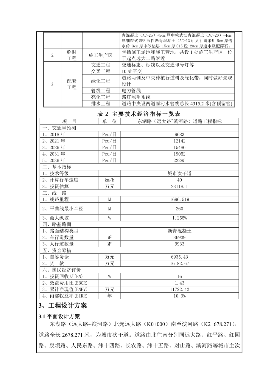 长沙市东湖路远大路滨河路道路工程_第3页