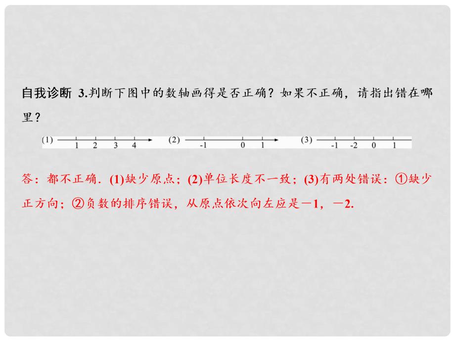 七年级数学上册 第2章 有理数 2.2 数轴课件 （新版）华东师大版_第4页