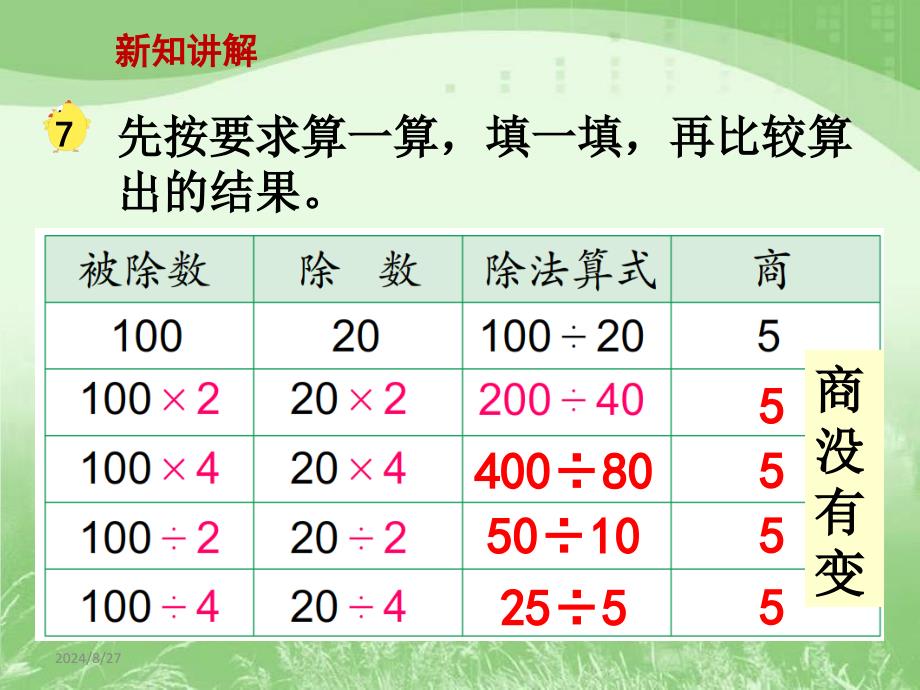 商不变规律例7教学课件_第3页