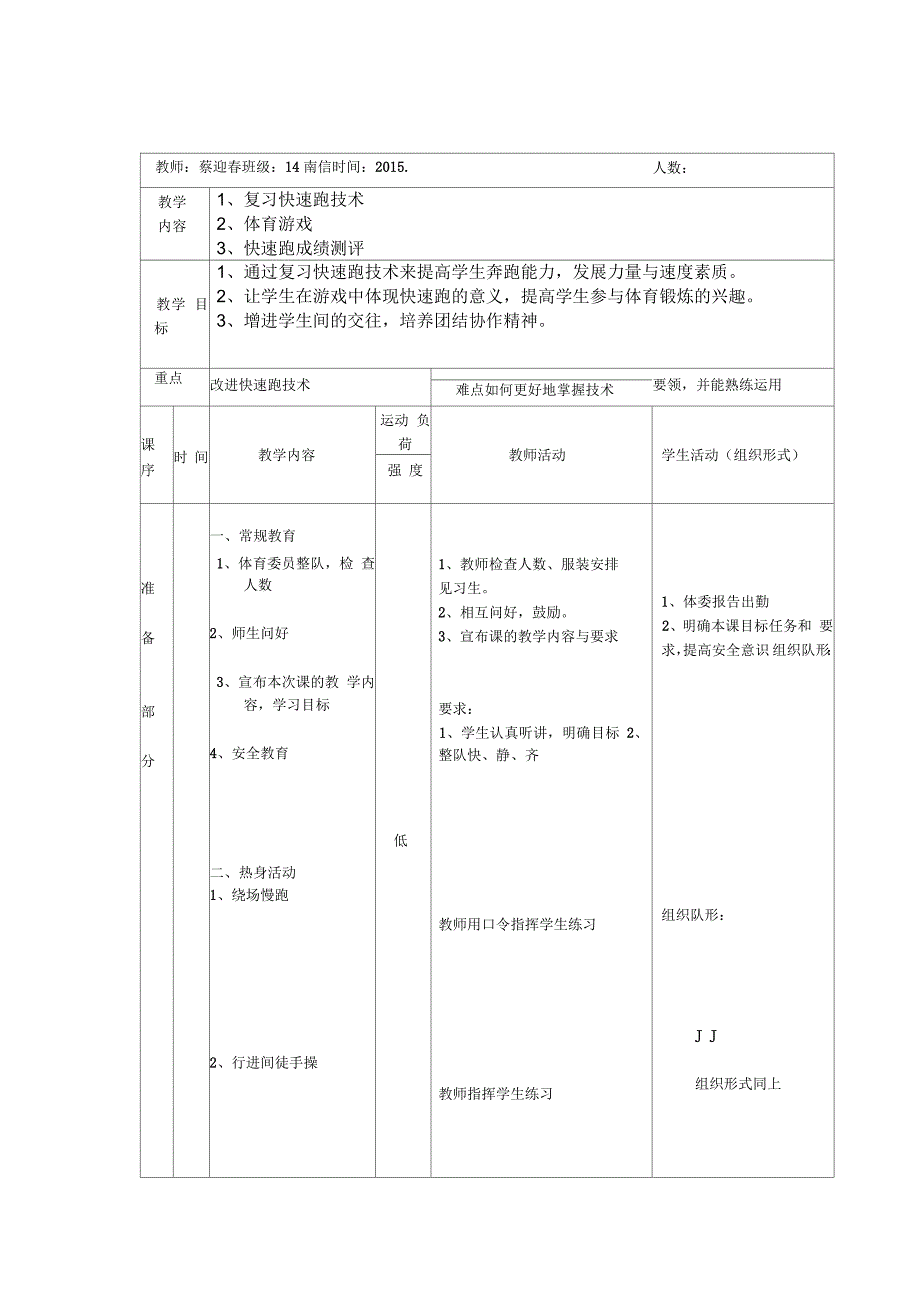 体育与健康快速跑完整技术2.1短距离跑完整技术学习_第1页