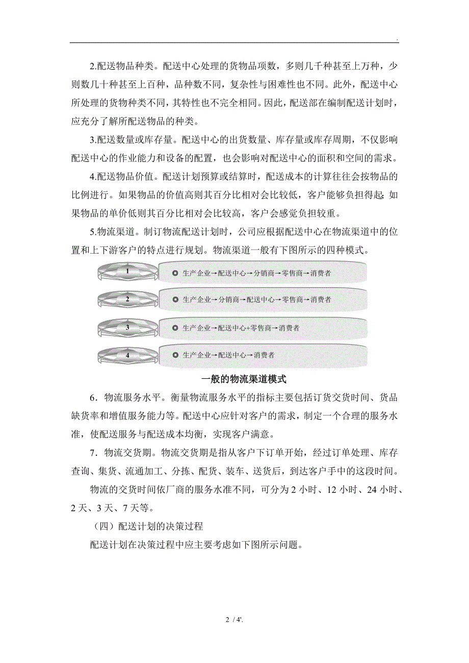 货物配送计划方案_第2页