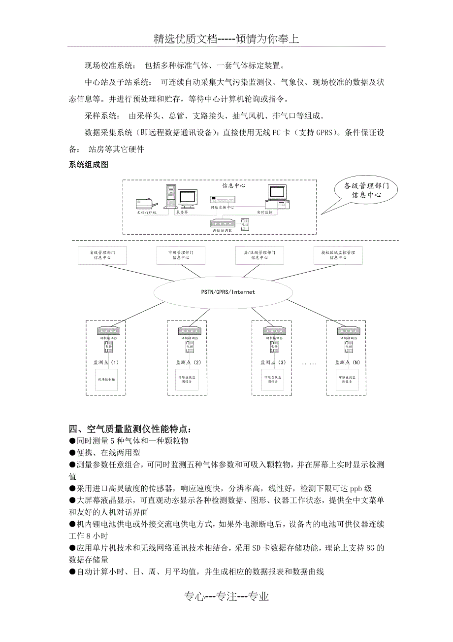 空气质量监测系统技术方案共20页_第4页