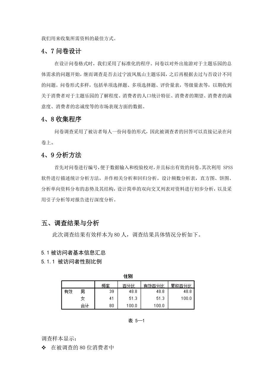 凤凰山主题公园调研报告_第5页