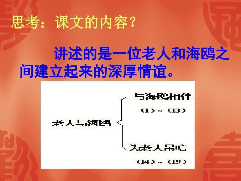 《老人与海鸥》课件_第5页