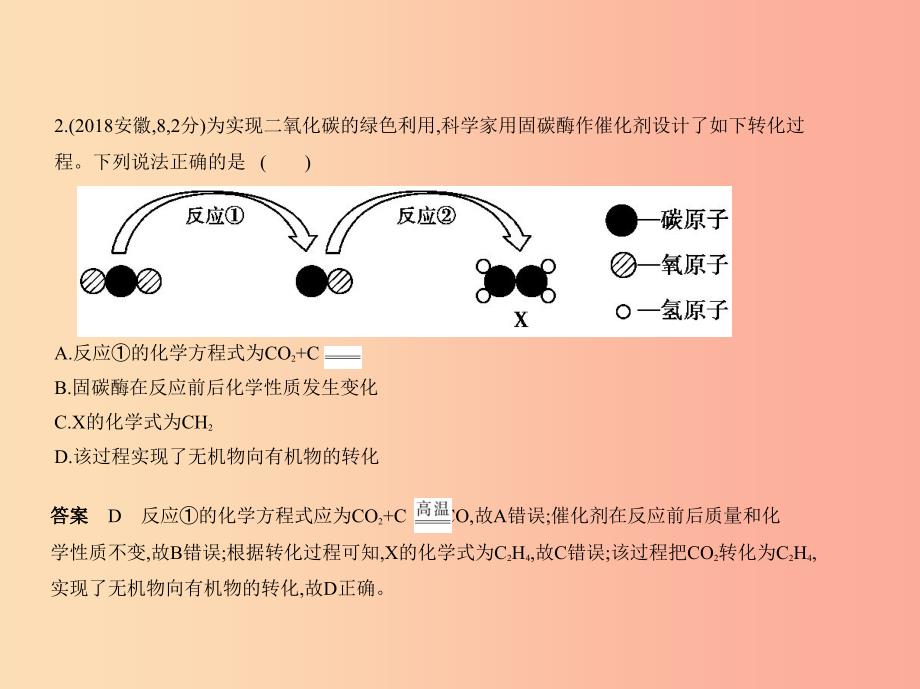 （山东专版）2019年中考化学复习 专题十九 信息给予题（试卷部分）课件.ppt_第4页