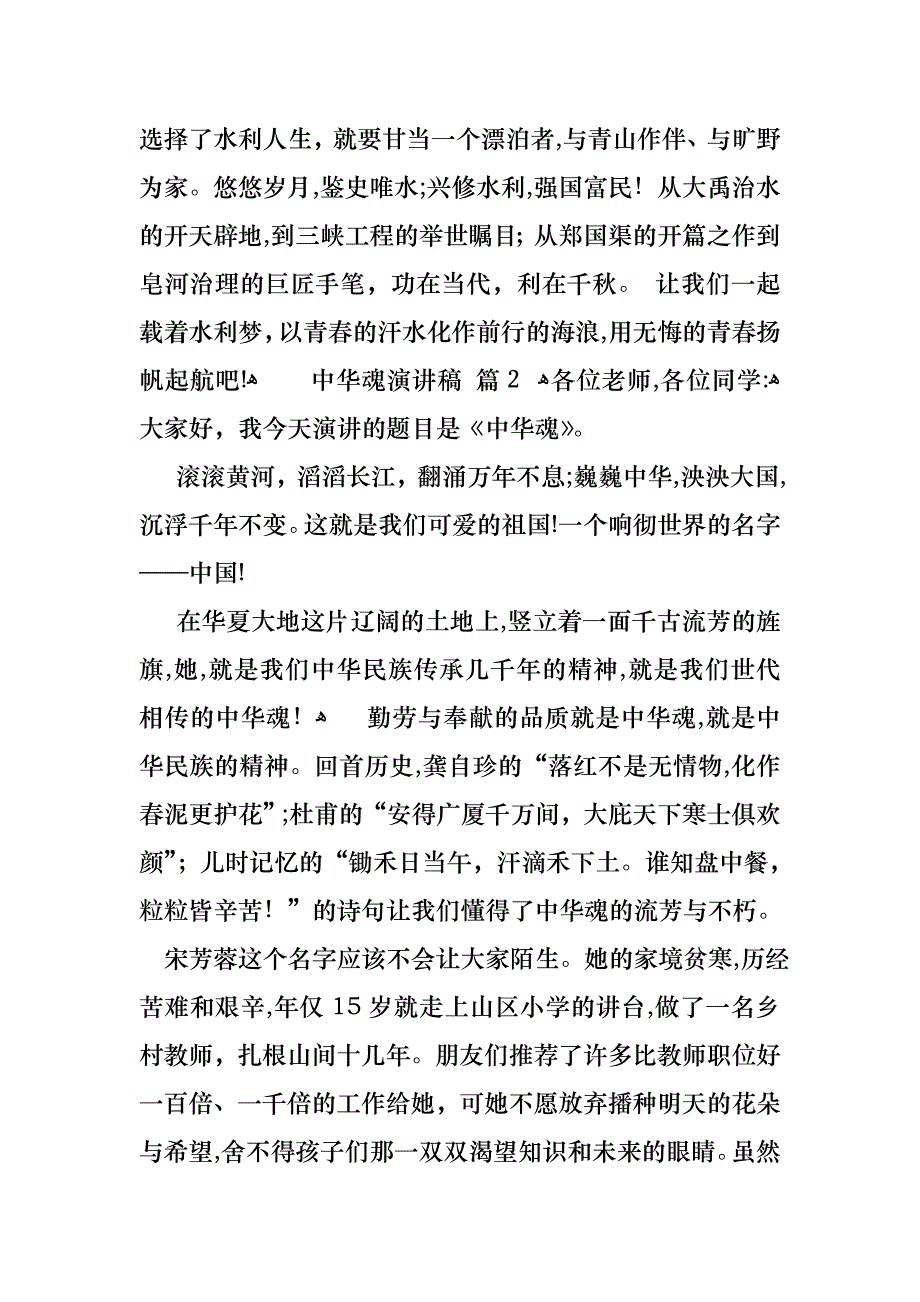 关于中华魂演讲稿范文合集七篇_第3页