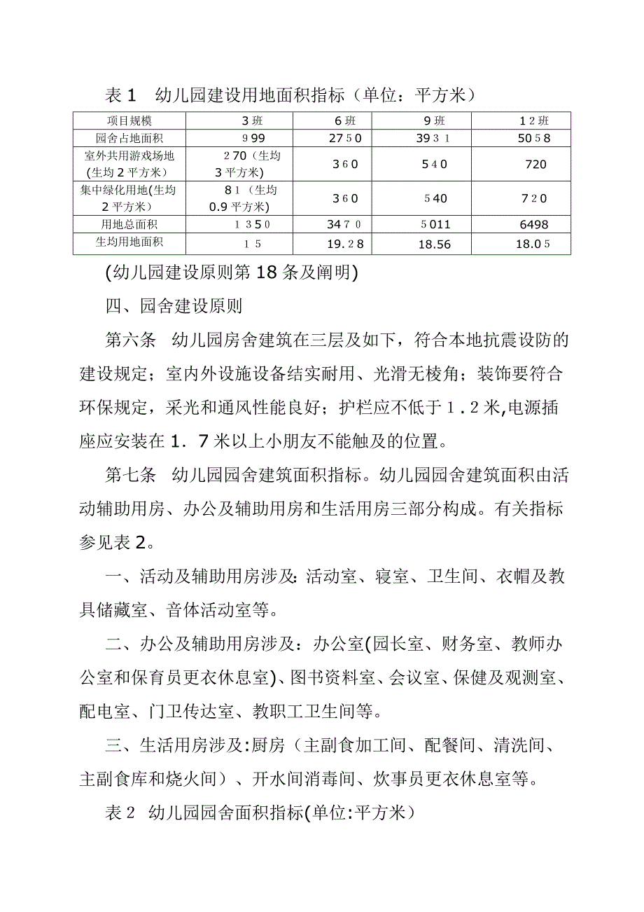 安徽省幼儿园办园基本标准_第3页