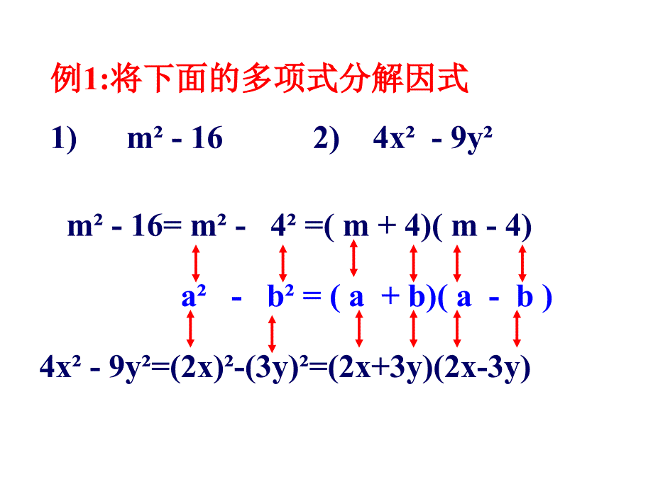 平方差因式分解_第3页