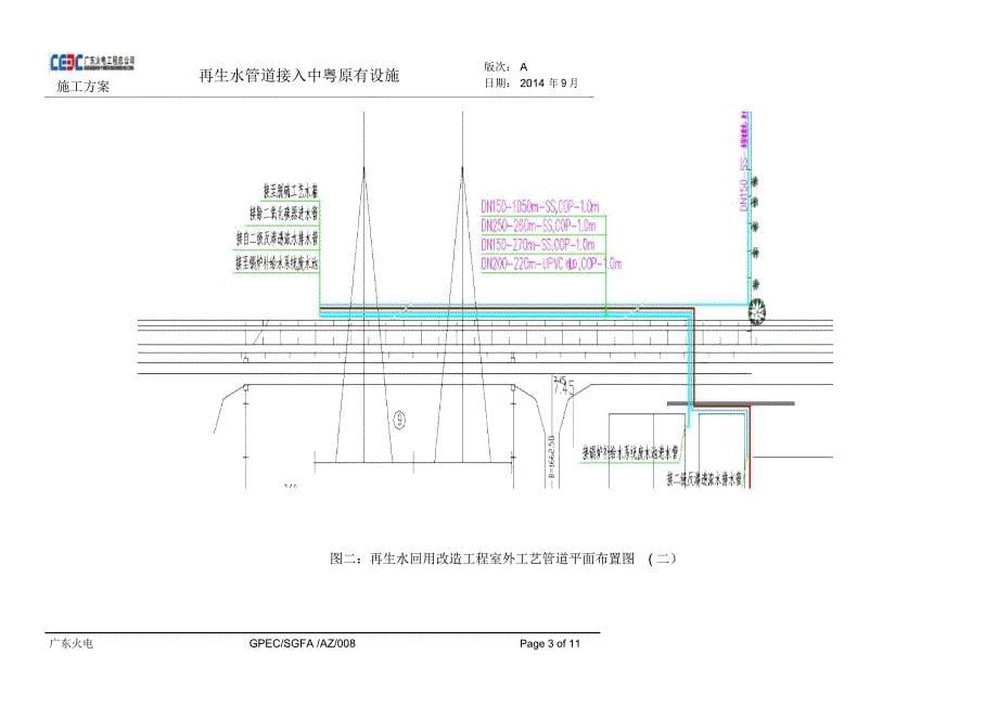 再生水管道接入中粤原有设施施工方案讲义_第5页