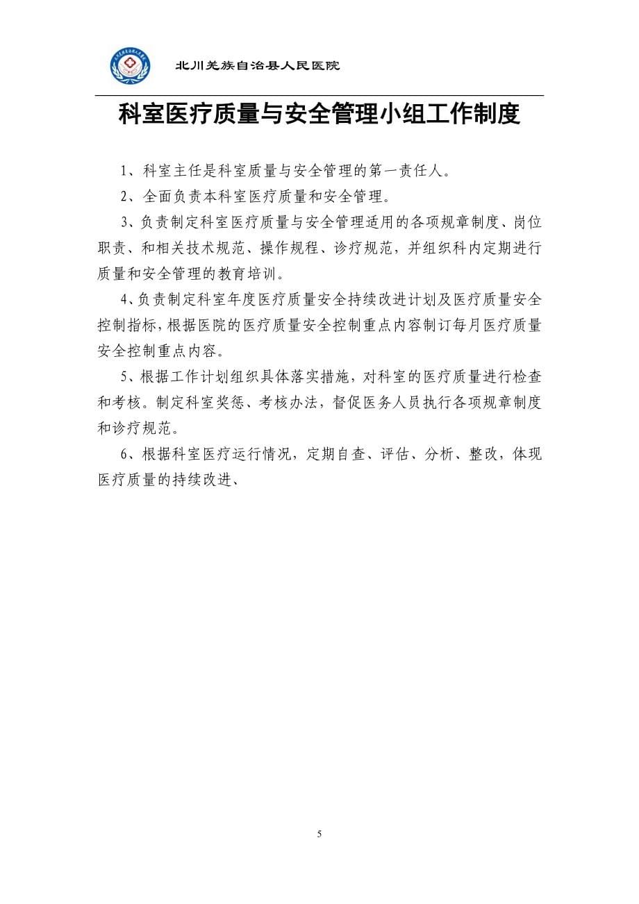 医疗质量与安全管理持续改进记录本.doc_第5页