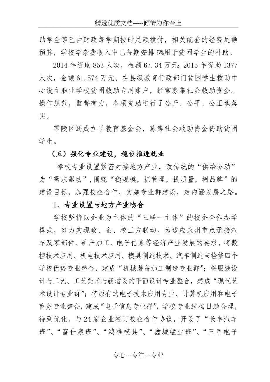 职业教育攻坚工作情况报告_第5页