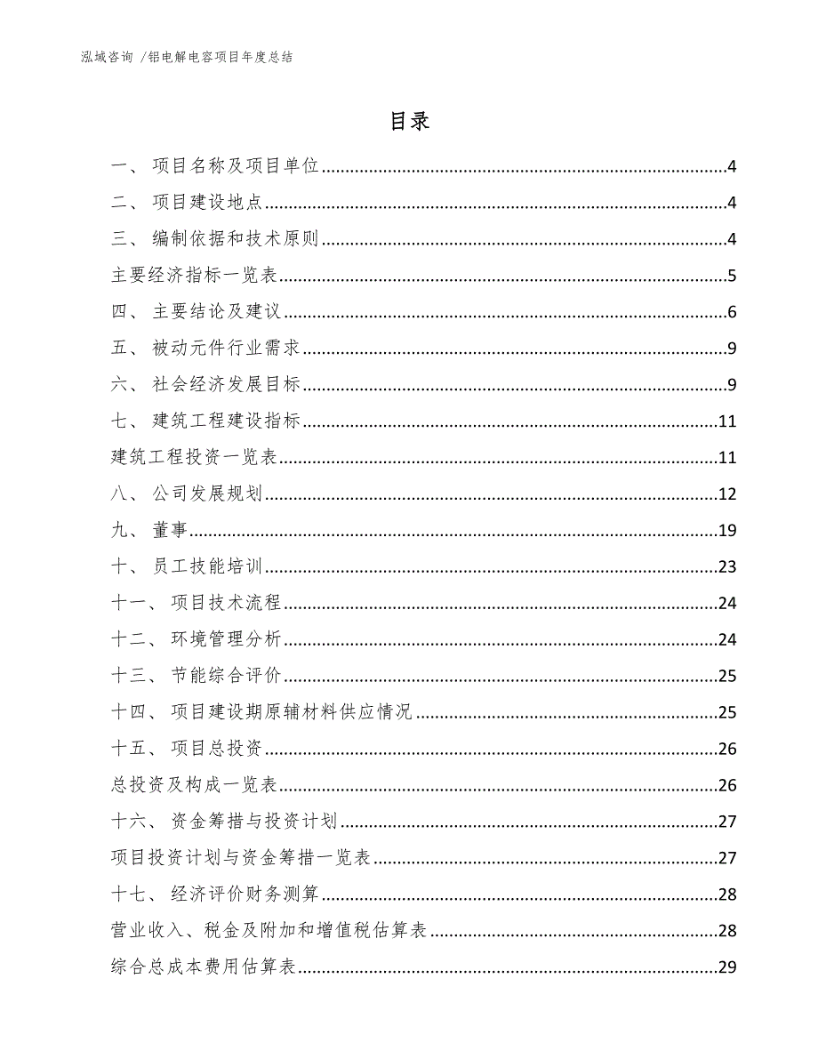 铝电解电容项目年度总结【模板】_第2页