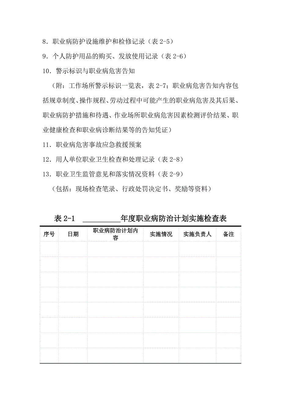 职业卫生管理档案全套_第3页