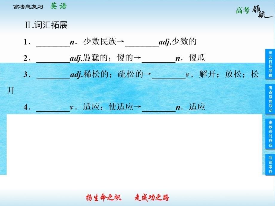 高考英语外研版总复习Xppt课件_第5页