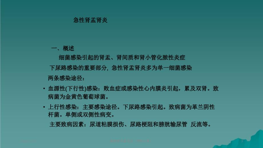 病理学肾盂肾炎课件分享_第3页