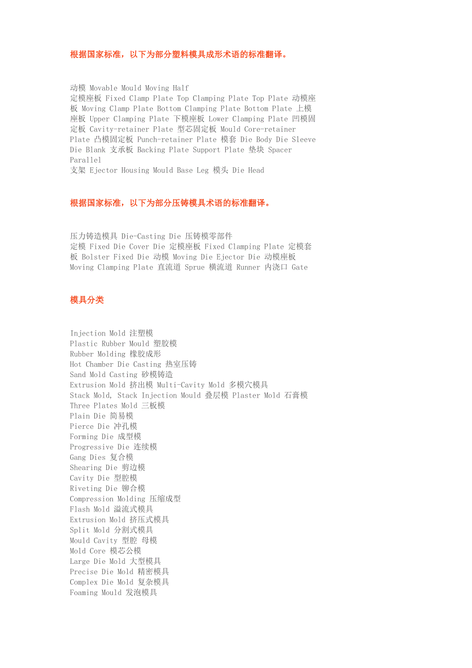 模具英文术语_第1页