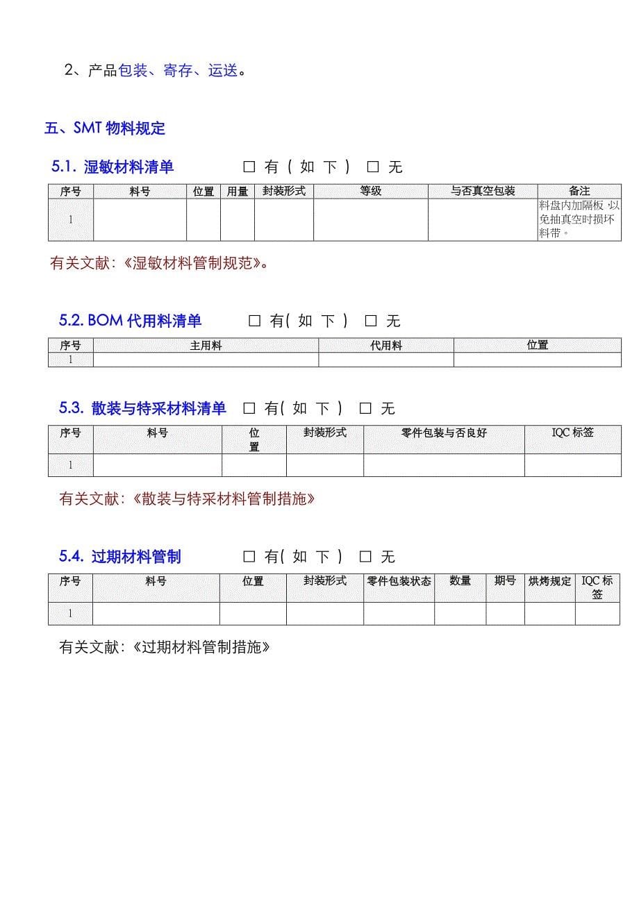 SMTDFM(可制造性设计)检查表_第5页