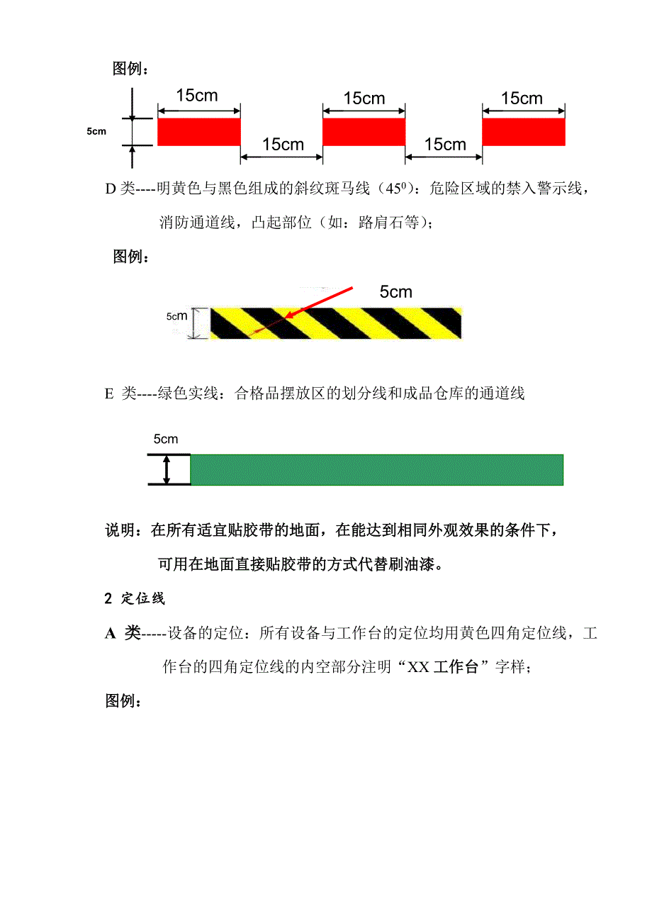 车间划线、标识执行标准_第2页