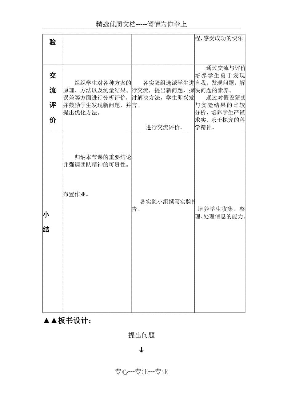 测定重力加速度教学设计_第5页