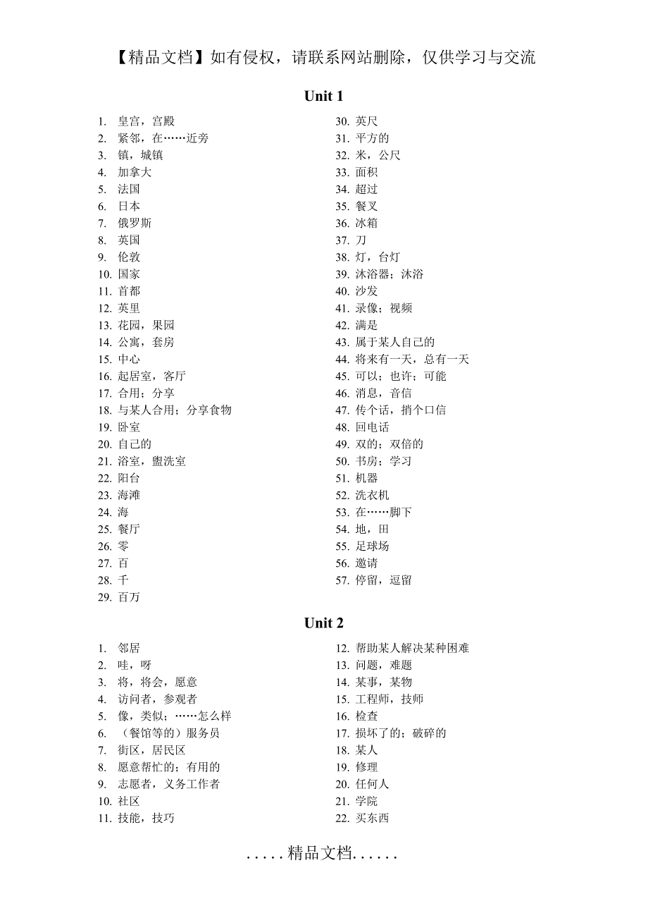 苏教版初一英语7B单词表_第2页