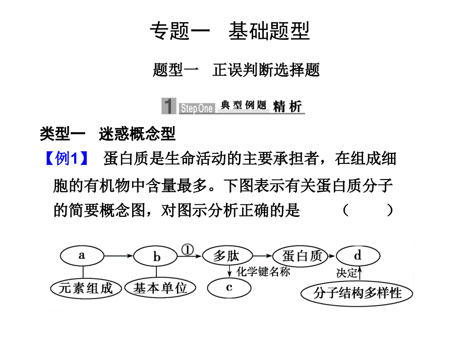 题型一正误判断选择题.ppt_第1页