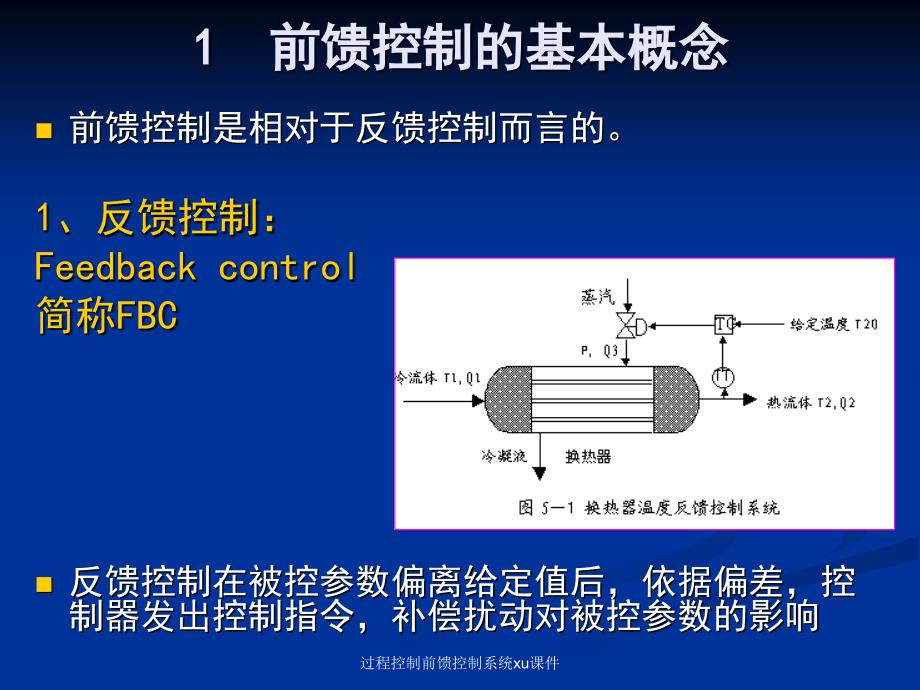 过程控制前馈控制系统xu课件_第4页