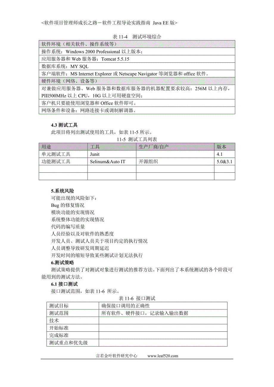 p187大学学籍管理系统测试计划_第4页