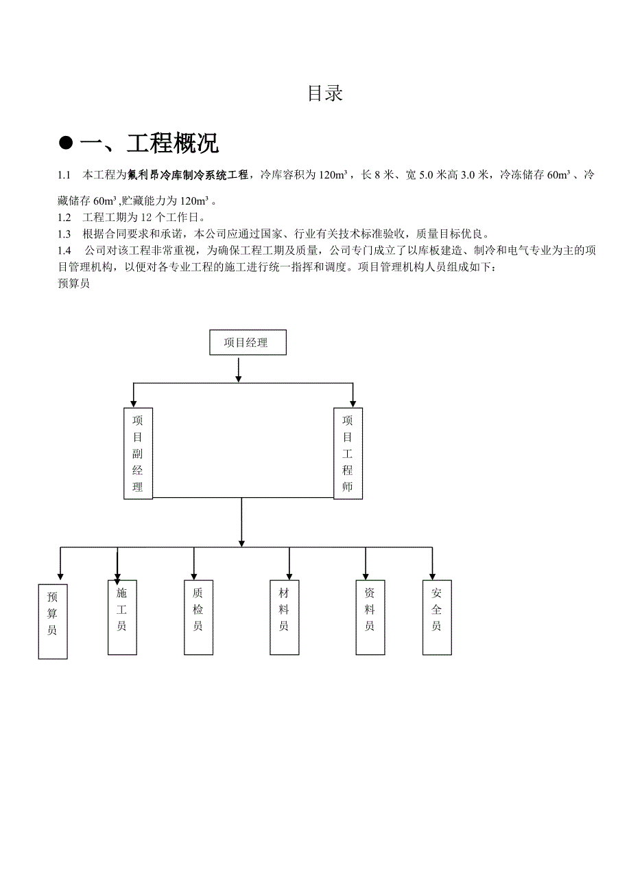 冷库制冷系统安装施工方案_第2页