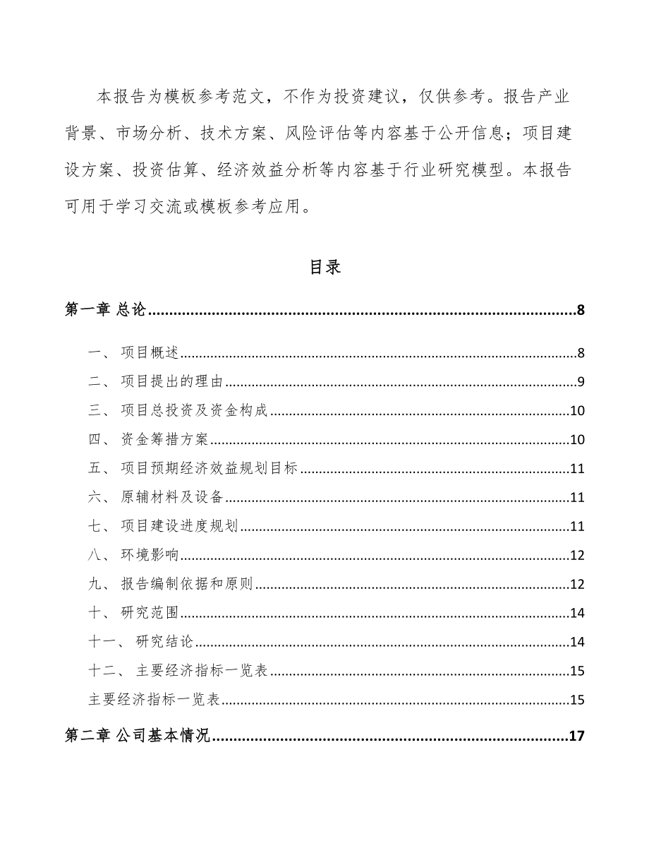 南通火花塞项目可行性研究报告_第2页