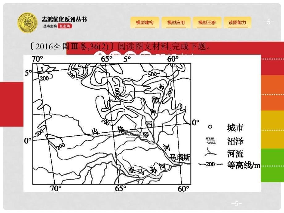 高考地理一轮复习 常考综合题 交通运输区位分析与评价课件 鲁教版_第5页