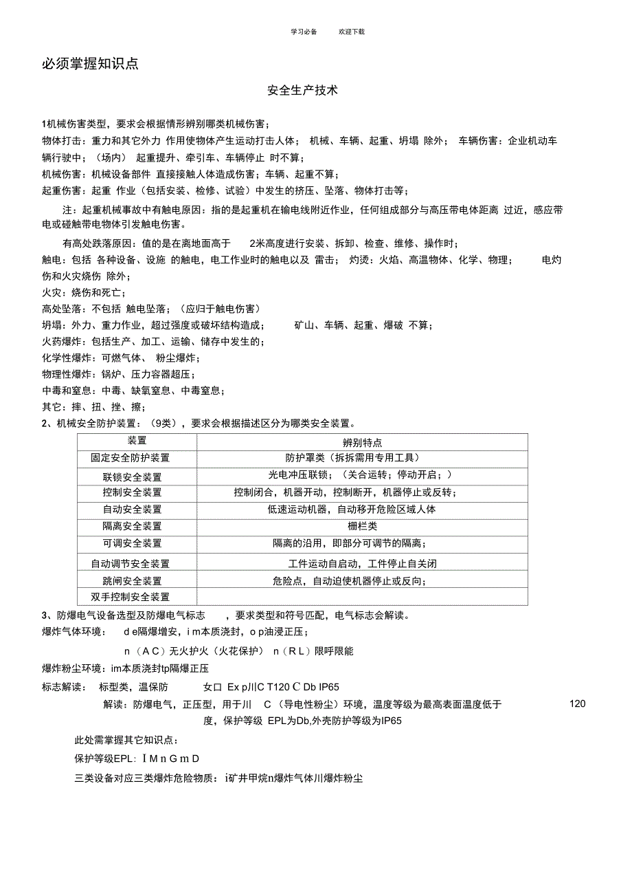 注安四科主要知识点_第1页