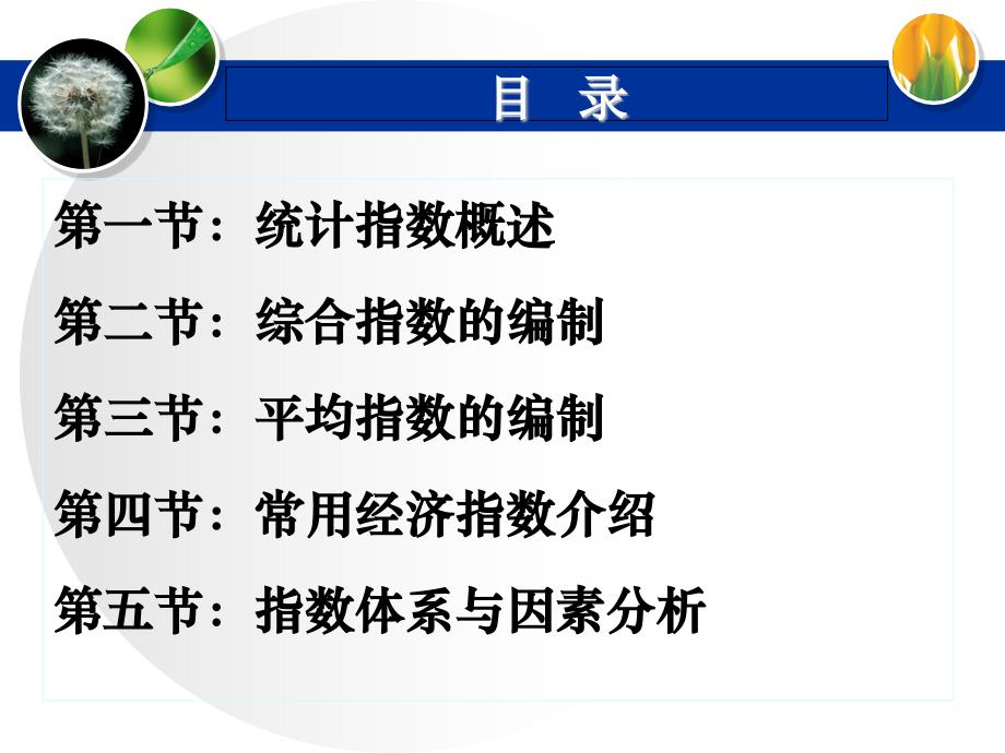 统计学原理第6章：统计指数分析课件_第3页