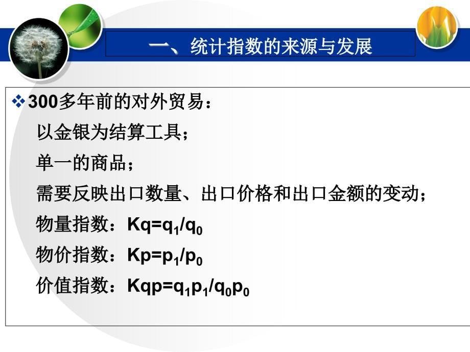 统计学原理第6章：统计指数分析课件_第5页