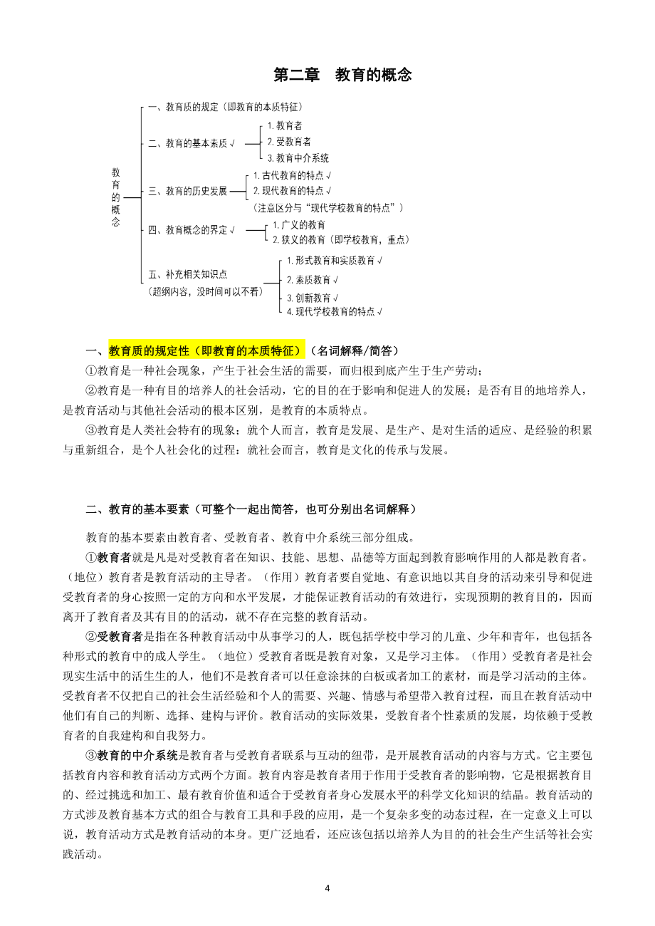 教育综合之教育学原理_第4页