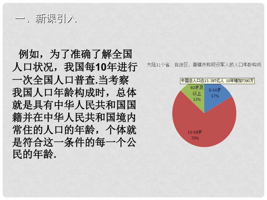 七年级数学上册 第六章 数据的收集与整理 6.2 普查和抽样调查教学课件 （新版）北师大版_第3页