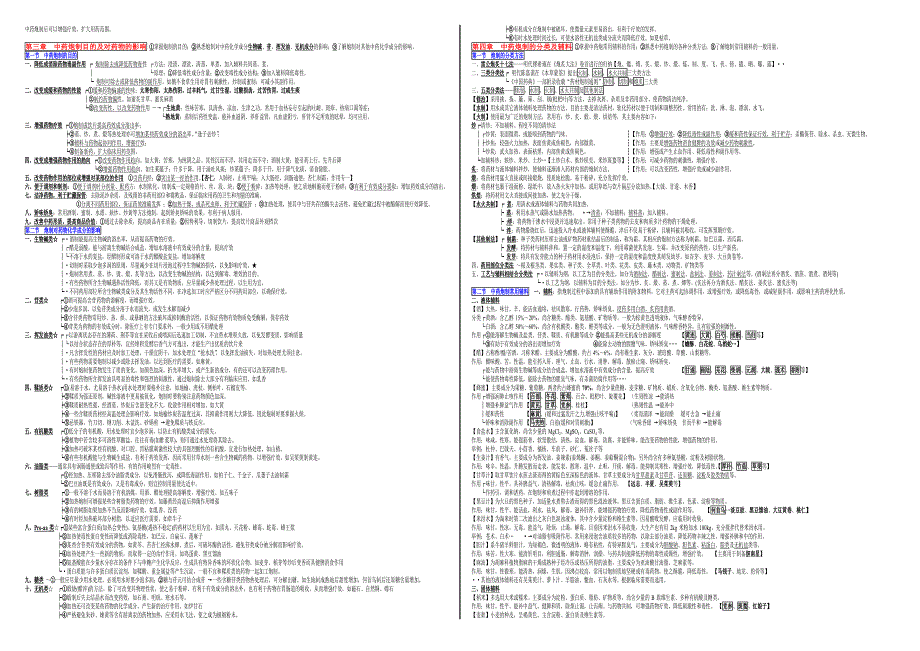 【2019年整理】《中药炮制学》笔记(同名3305)(总8页)_第2页