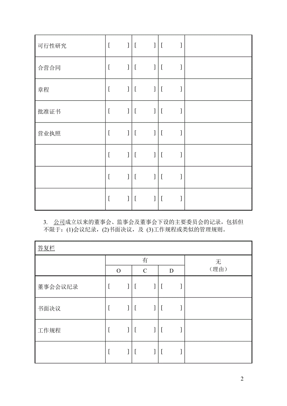 法律尽职调查清单最新整理_第2页