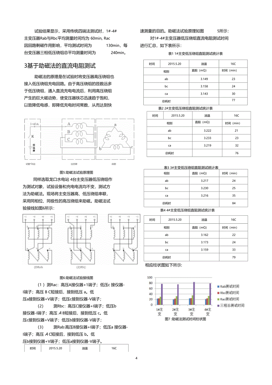 基于助磁法的变压器低压绕组直流电阻测试_第4页