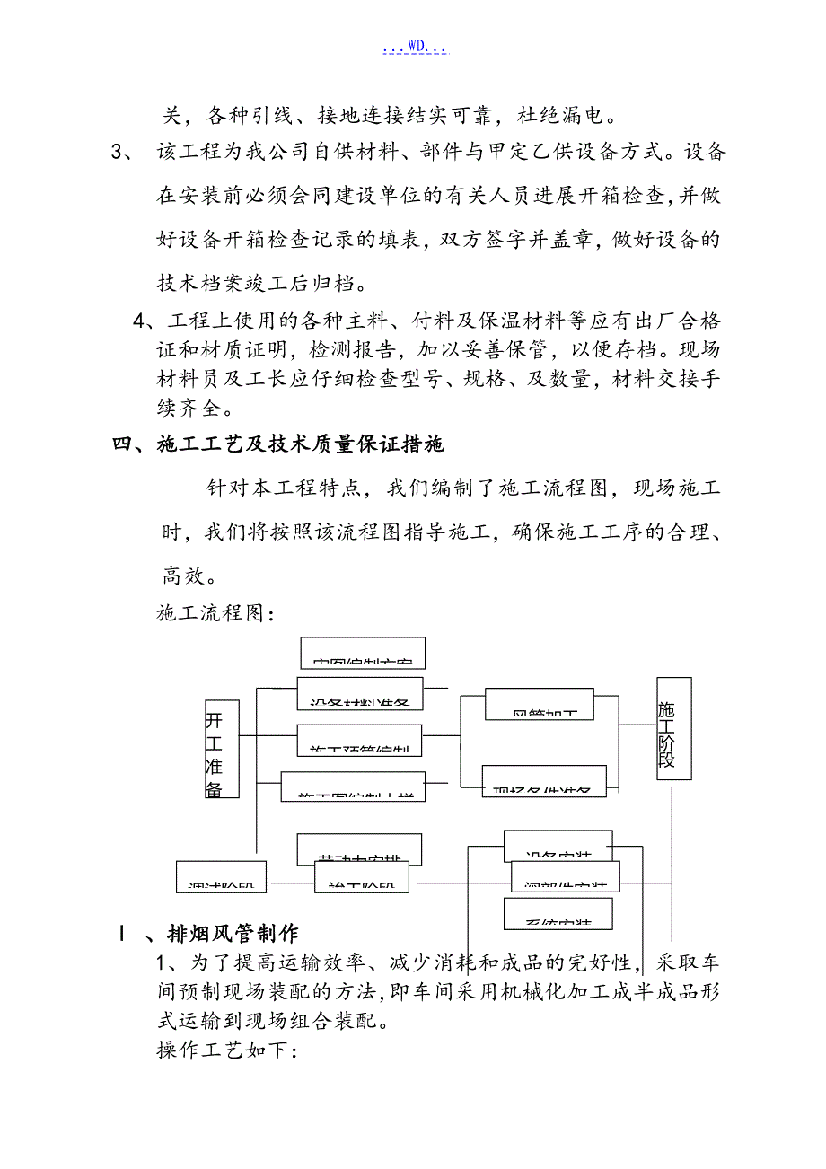 通风防排烟工程施工组织设计方案_第3页