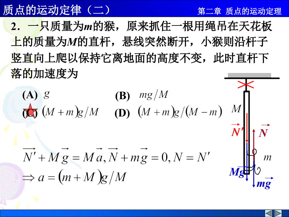 质点的运动定律二解答.ppt_第2页