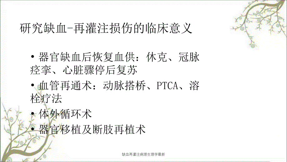 缺血再灌注病理生理学最新课件_第4页