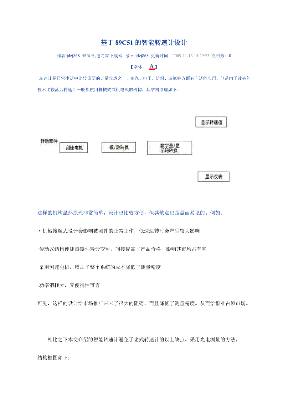 基于89C51智能转速计设计.doc_第1页