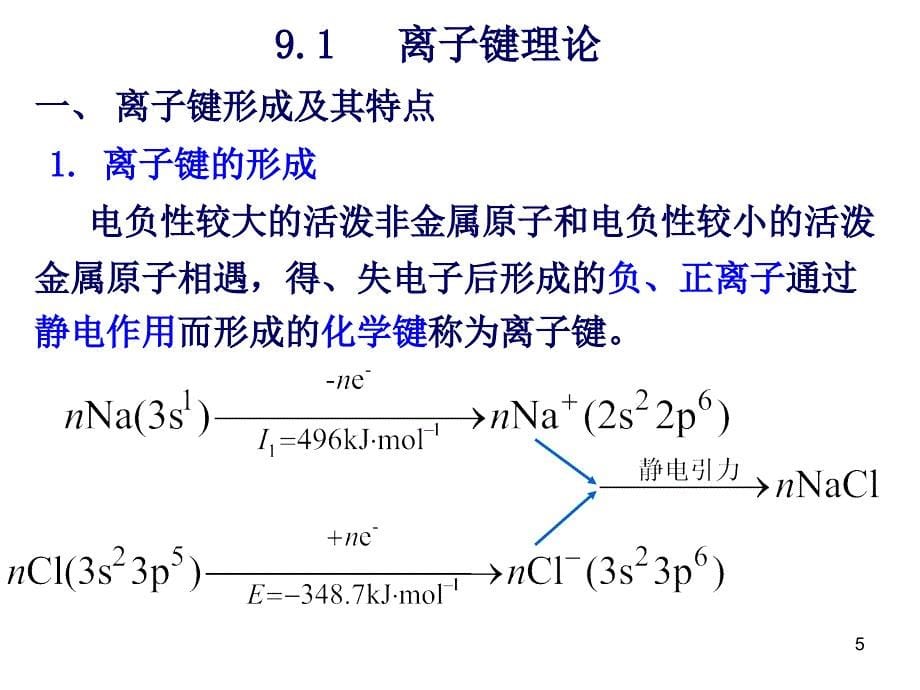 普通化学概论第十一章化学键与分子结构PPT课件_第5页