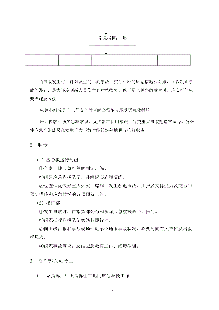 施工现场的各项应急预案_第4页