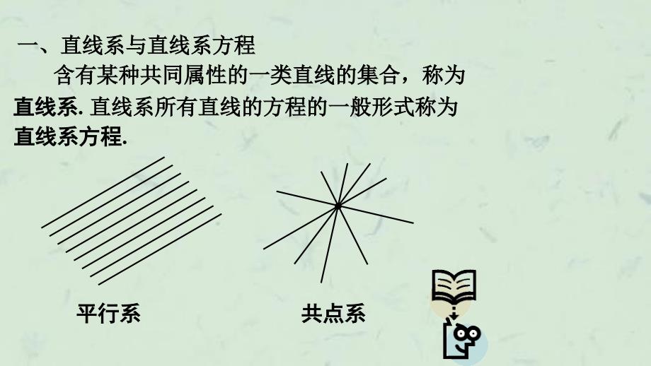 坐标平面上的直线拓展直线系方程【杨高课件_第2页