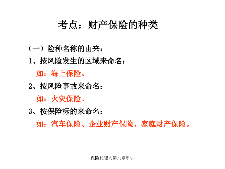 保险代理人第六章串讲_第4页