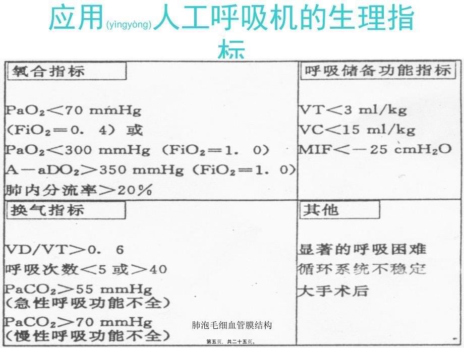 肺泡毛细血管膜结构课件_第5页